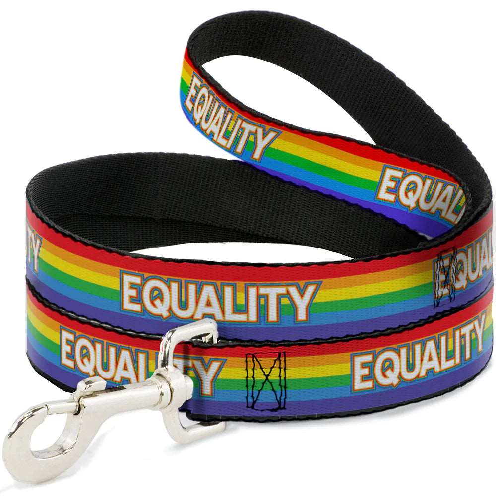 Dog Leash - 6-FEET - EQUALITY WIDE 1.5'